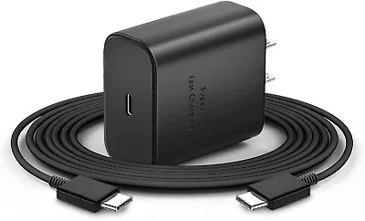 45W Super Fast Wall Charger & USB-C Cable For Samsung Galaxy S23 Plus/S23 Ultra • $15.99