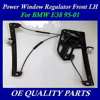 Window Regulator Front Left FL LH Driver For BMW E38 95-01 51338205633 • $34.66