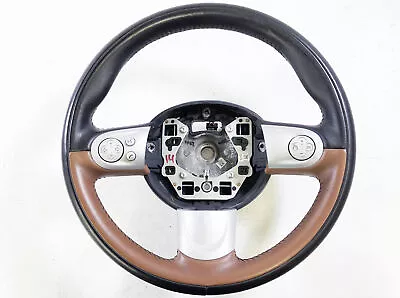 07-13 Mini Cooper R56 Mayfair Edition Steering Wheel Toffee TwoTone Leather 50TH • $199.95