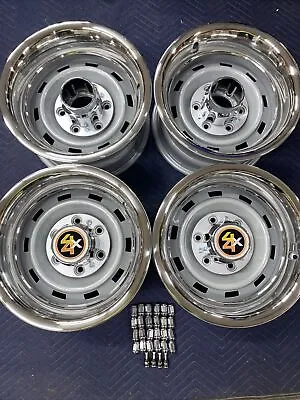 1967-72-87chevy Gmc Truck C10 6 Lug 15x8 Gm Original Truck Rallys Powder Coated • $1249.95