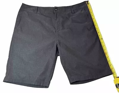 Oakley Shorts Mens 36 Gray Chino Regular Fit Lightweight Performance Outdoor • $12