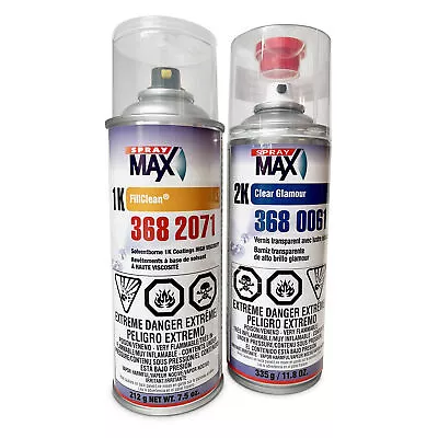 SprayMax 2k Paint Kit For  Marine Colors RED METALLIC SW - 133 • $64.99