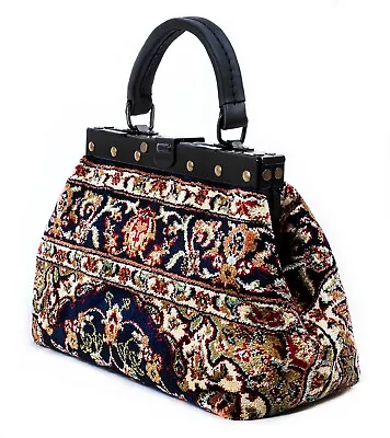 CLASSIC VICTORIAN-STYLE MARY POPPINS CARPET BAG. NEW From LONDON. FREE DELIVERY • $372.90