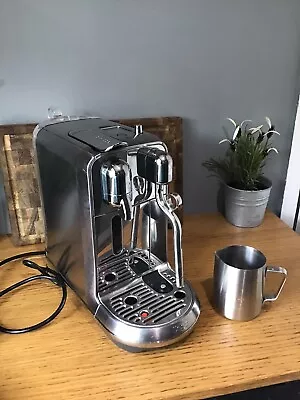 Sage Nespresso Creatista Plus BNE800 Coffee Pod Machine With Milk Jug - Working. • £179.99