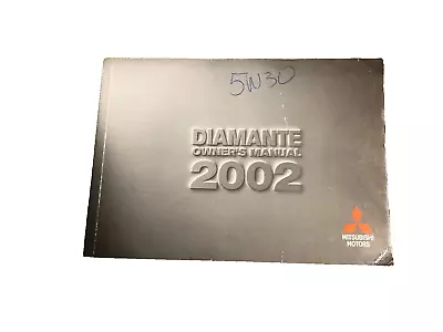 Mitsubishi Diamante 2002 OEM Owner's Manual Hand-Book Service Repair Guide DYI • $14.99