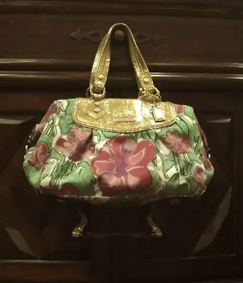 Coach Poppy Madison Floral Bag • $200