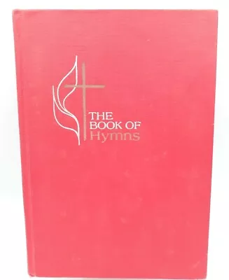 THE BOOK OF HYMNS Of United Methodist Church 1966 Hardcover Red • $18.96