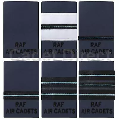 RAF Air Cadets Officers Rank Slides No 2 Dress Dark Blue • £5.45