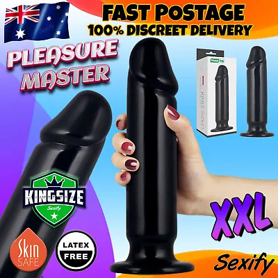 Anal Butt Plug BIG Dildo XXXL Monster Fat Massive Thick Extra Large HUGE Sex Toy • $39.95