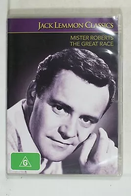 Jack Lemmon Classics Mister Roberts / The Great Race - Region 4 Preowned (D822) • £12.41