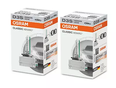 OSRAM D3S 66340CLC Xenon HID 35W 4200K CLASSIC Original Car Xenon Headlight 2pcs • $159.99