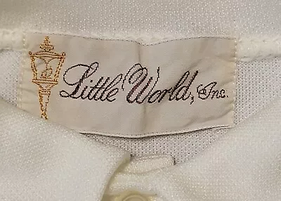 Vintage Little World Inc. Baby Boy's White One Piece Knit Outfit Pre-owned • $5