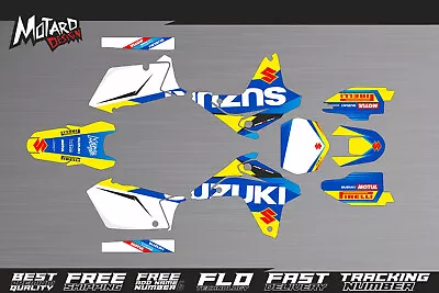 Suzuki Graphics Kit RMZ 450 2005 2006 Decals Stickers Motocross MX Dekor Decor • $159.90