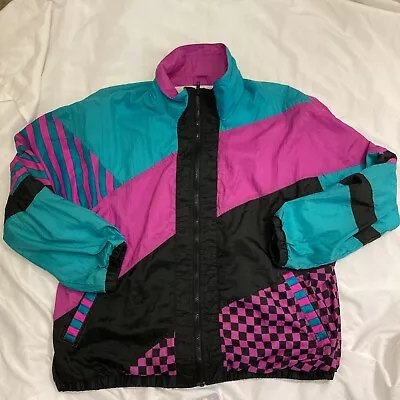 Vintage Pacific Trail Windbreaker Jacket Size XL • $26.99