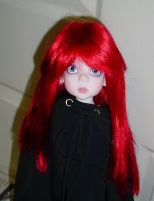 Doll Wig Monique Gold  Faith  Size 7/8 In RED (Modeled In Another Size) • $24.15