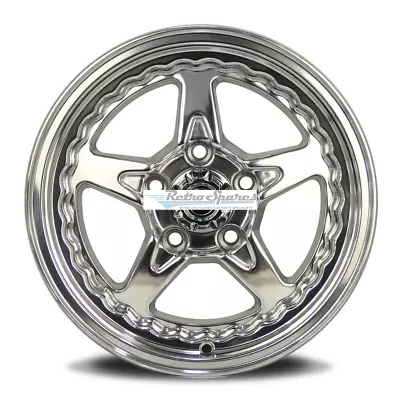 CTM MUSCLE DRAGSTAR Polished Wheel Size:15x8J PCD:BLANK ET:6 • $477.25