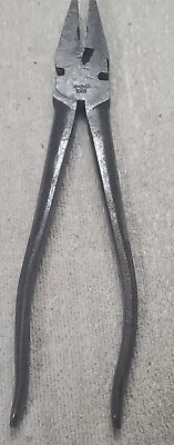 RARE Vintage Utica Tools 1000 10  Giant Button Fence Pliers 3 DIAMOND LOGO! • $63