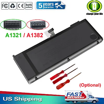 A1382 A1321 Battery For MacBook Pro 15'' A1286 Early/Late 2011 Mid 2010 2012 NEW • $22.59