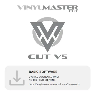 Vinyl Cutter Software Logo Sign Plotter Basic Starter Package VinylMaster CUT V5 • $55