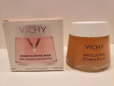 Vichy ~ Double Glow Peel Mask W/ Volcanic Rock & AHA ~ 2.53 Oz ~ NIB • $12.99