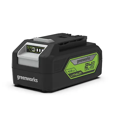 Battery 24V 4.0Ah Greenworks Lithium-Ion (Li-Ion) Rechargeable Spare Replacement • £89.99