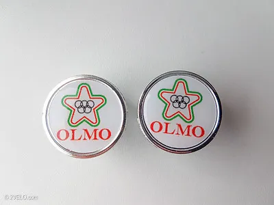 Vintage Style OLMO White Handlebar End Plugs  • $8.90