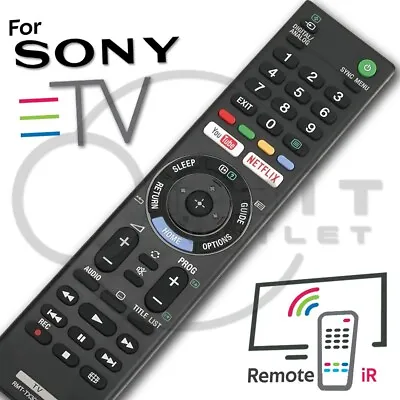£4.19 • Buy Sony Tv Remote Control Rmt-tx300e Replacement Bravia 3d Led 4k Ultra Hd Smart Tv