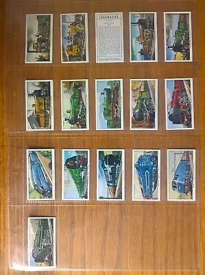 Kelloggs Cereal Trade Cards: The Story Of The Locomotive Series 1 Full Set • £3.99