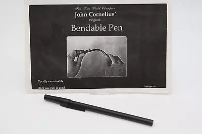 Original Bendable Pen By John Cornelius Magic Trick • $16.99