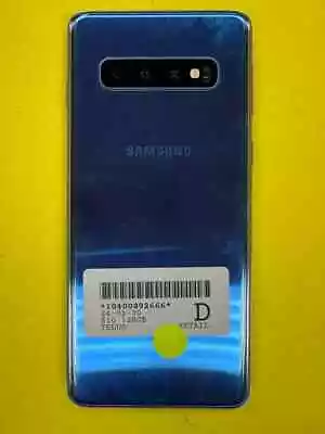 Samsung Galaxy S10  - 128GB - Blue (Unlocked)  Good Condition • $105