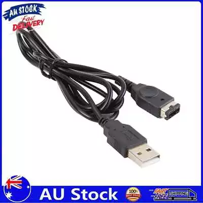 AU Black 1.2m 3.9ft USB Charging Cable Charger For DS NDS Gameboy Advance SP GBA • $7.40