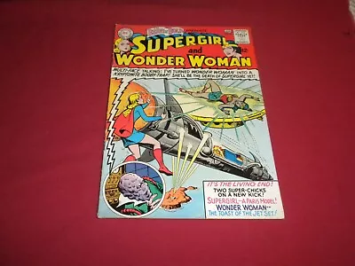 BX1 Brave And Bold #63 Dc 1966 Comic 5.5 Silver Age WONDER WOMAN! SUPERGIRL! • £43.22