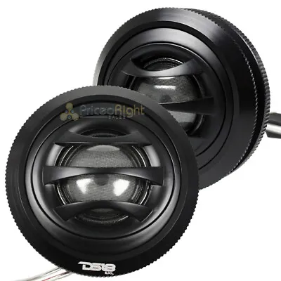 DS18 2.5  Tweeters 1  Voice Coil Silk Dome Tweeters 100W Max Pair EXL-TW2.5 • $63.95