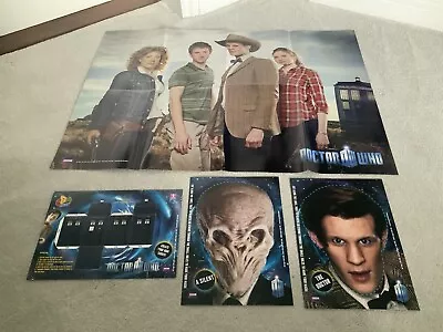 £7.99 • Buy Doctor Who Mirror Newspaper Promotional Items Poster Masks Tardis 2011 Dr Who