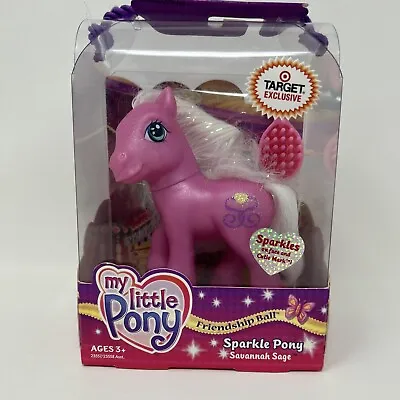 NEW! My Little Pony G3 Friendship Ball Sparkle Pony “Savannah Sage” MIB • $18