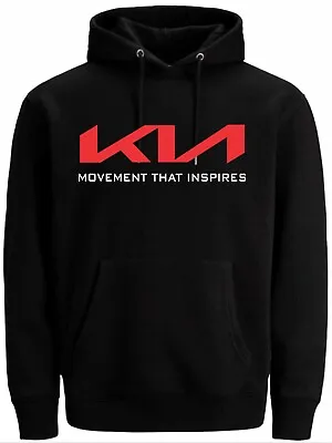 KIA Movement That Inspires Car Lovers Hoodie Sweatshirt Hoody Hood • £24.99