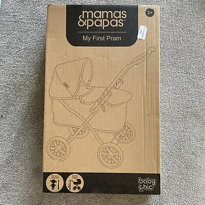 Mamas And Papas My First Toy Dolls Pram Boxed BNWT RRP£40 • £24.99