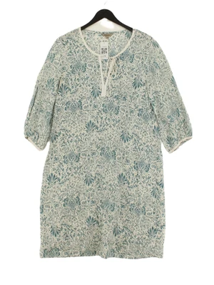£23 • Buy KEW Women's Midi Dress S White Silk With Viscose A-Line