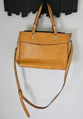 LA TERRE Handbag Purse Shoulder Vegan Zipper Faux Leather • $20