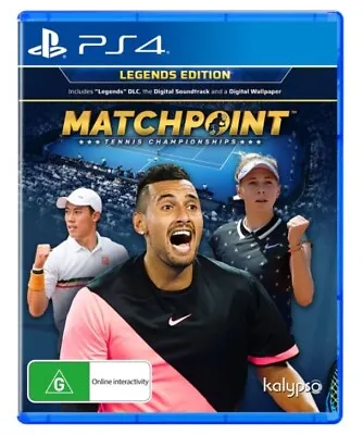 $39.95 • Buy Matchpoint Tennis - Sony Playstation 4, Playstation 5  (brand New, Sealed)