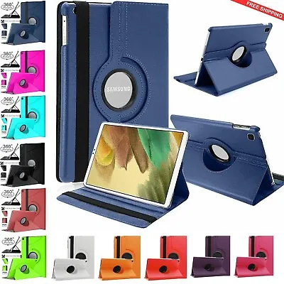 Tablet Case For Samsung Galaxy Tab A8 10.5 2022 Smart Leather Cover 360 Rotating • £4.99
