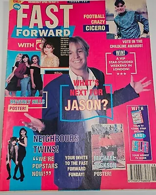 FAST FORWARD Magazine  29 Apr-5May 1992 Issue 137 Jason Donovan Neighbours • £3.99