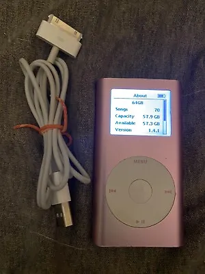 Apple IPod Mini 2nd Generation Pink (64 GB) - SSD • $119.99