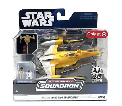 Star Wars Micro Galaxy Squadron Anakin’s Naboo N-1 Starfighter Target Exclusive • $25