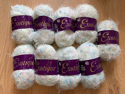 £12.99 • Buy ⭐️ King Cole Exotique Softest Eyelash Yarn   450g