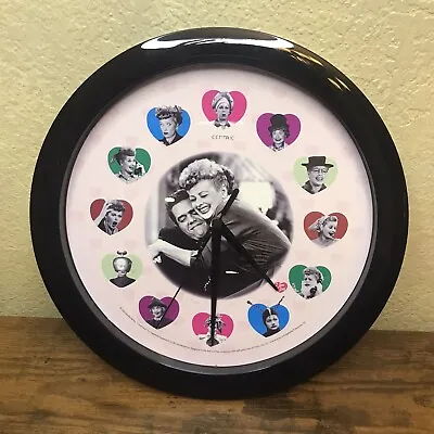 I Love Lucy Wall Clock Lucille Ball & Ricky Ricardo Souvenir ~ Works Great!! • $35.10