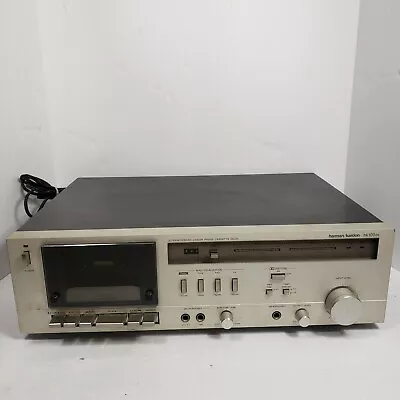 Vintage HARMON / KARDON HK 100M Cassette Tape Deck Ultra Wide Band  • $74.99