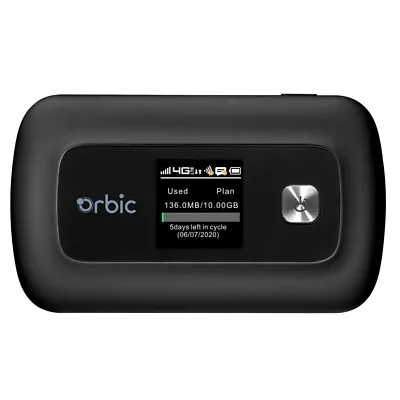 Orbic Speed RC400L (Verizon Unlocked) 4G Mobile Hotspot - No Battery - VERY GOOD • $19.99