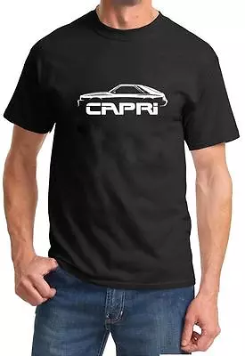 1983-86 Mercury Capri Classic Car Design Tshirt NEW • $20