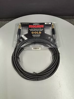 Mogami Gold Series Analog Reference Guitar And Instrument Cable 18 Ft. TS • $32.99